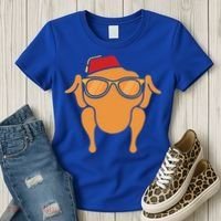 Thanksgiving Meaningful Gift Turkey Head Funny Gift For Friends Cool Gift Women's T-Shirt thumb 3