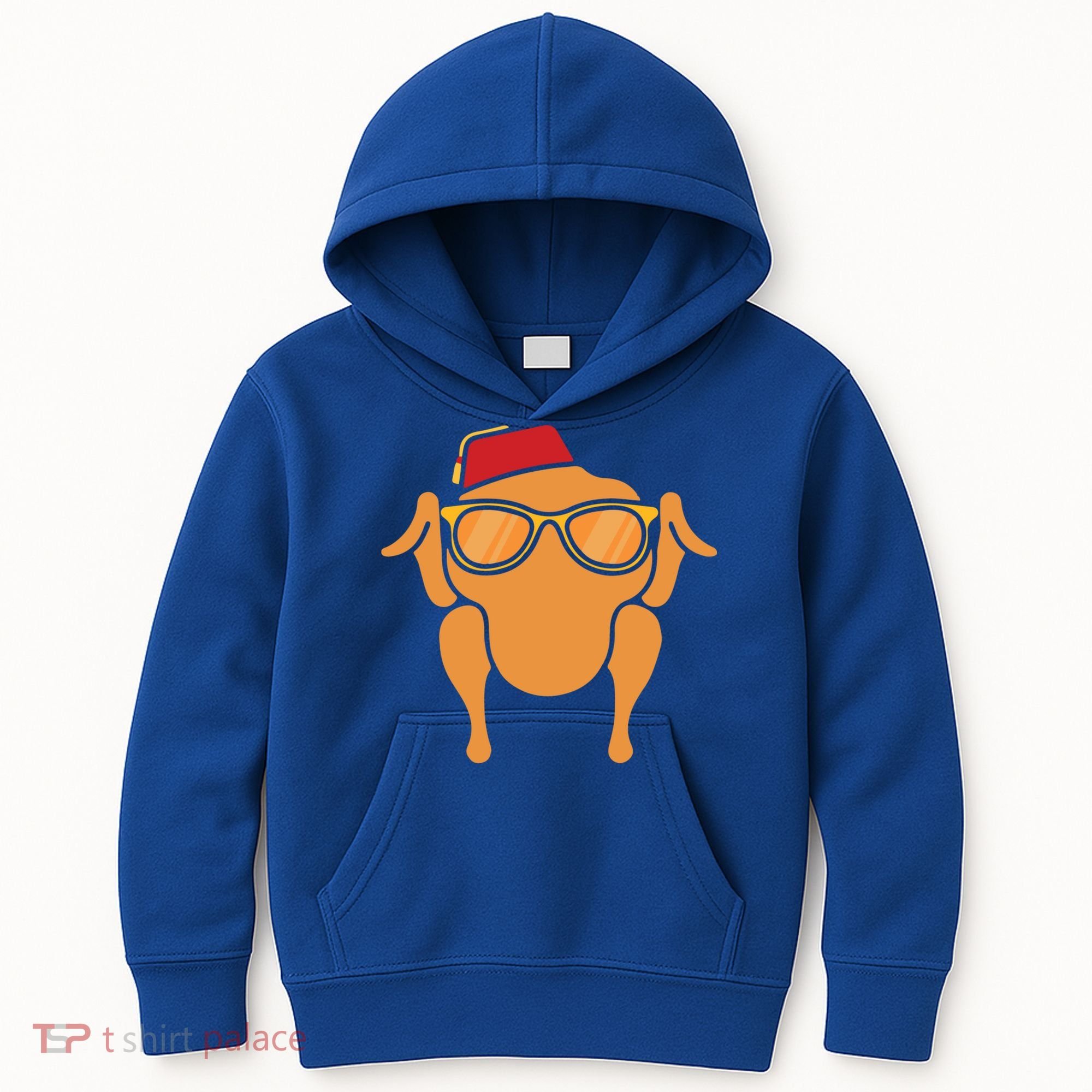 Thanksgiving Meaningful Gift Turkey Head Funny Gift For Friends Cool Gift Kids Hoodie