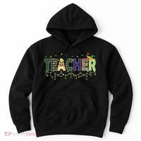 Teacher Mardi Gras Celebration Hoodie thumb 0