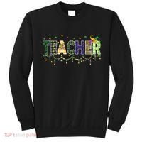 Teacher Mardi Gras Celebration Sweatshirt thumb 0