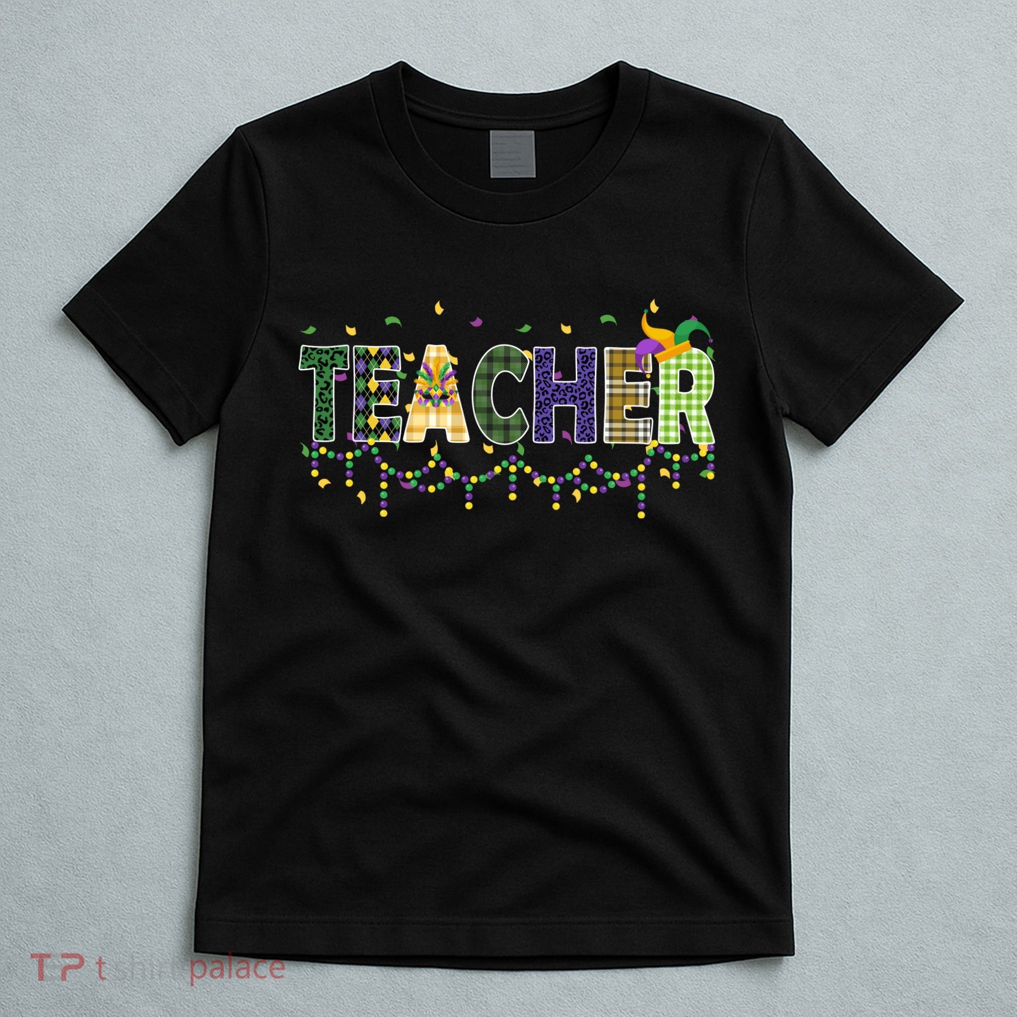 Teacher Mardi Gras Celebration T-Shirt