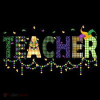 Teacher Mardi Gras Celebration Coffee Mug thumb 5