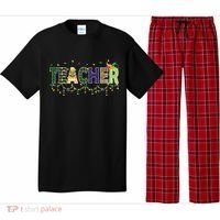 Teacher Mardi Gras Celebration Pajama Set thumb 0