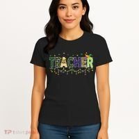 Teacher Mardi Gras Celebration Women's T-Shirt thumb 4