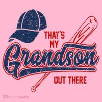That's My Grandson Out There Baseball Inspired Double Play Coaster thumb 2
