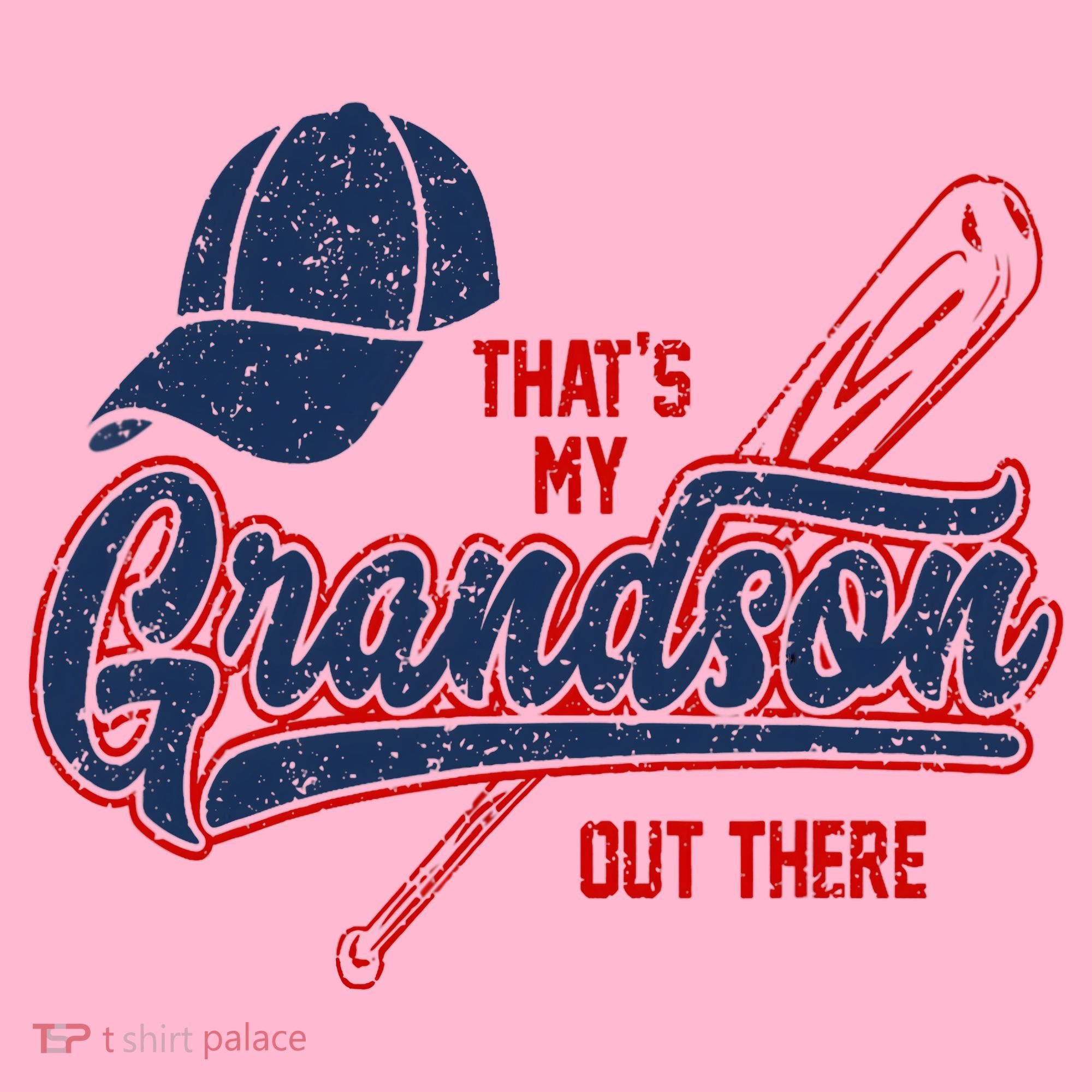 That's My Grandson Out There Baseball Inspired Double Play Coaster