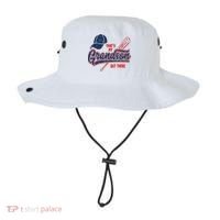 That's My Grandson Out There Baseball Inspired Double Play Bucket Hat thumb 0