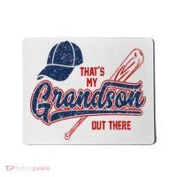 That's My Grandson Out There Baseball Inspired Double Play Mousepad thumb 0