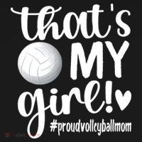 Thats My GirlProud Volleyball Mom Volleyball Mother Women's Tank Top thumb 5