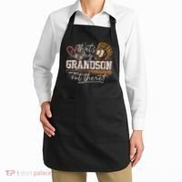 Thats My Grandson Out There Baseball Grandma Apron thumb 2