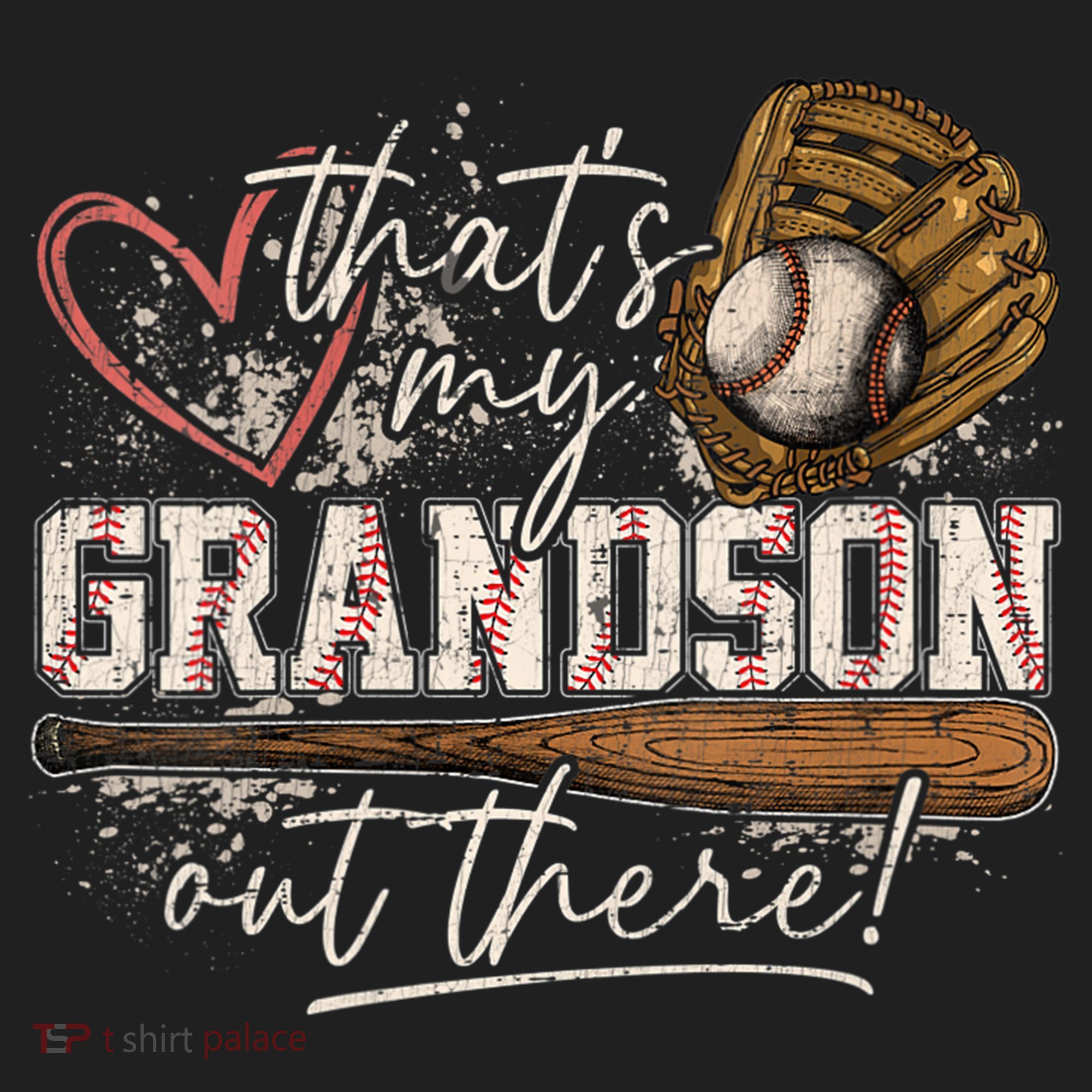 Thats My Grandson Out There Baseball Grandma Beanie