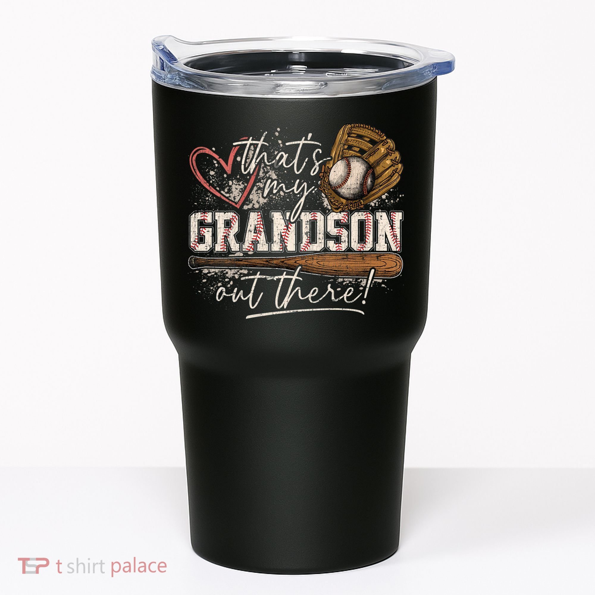 Thats My Grandson Out There Baseball Grandma Tumbler