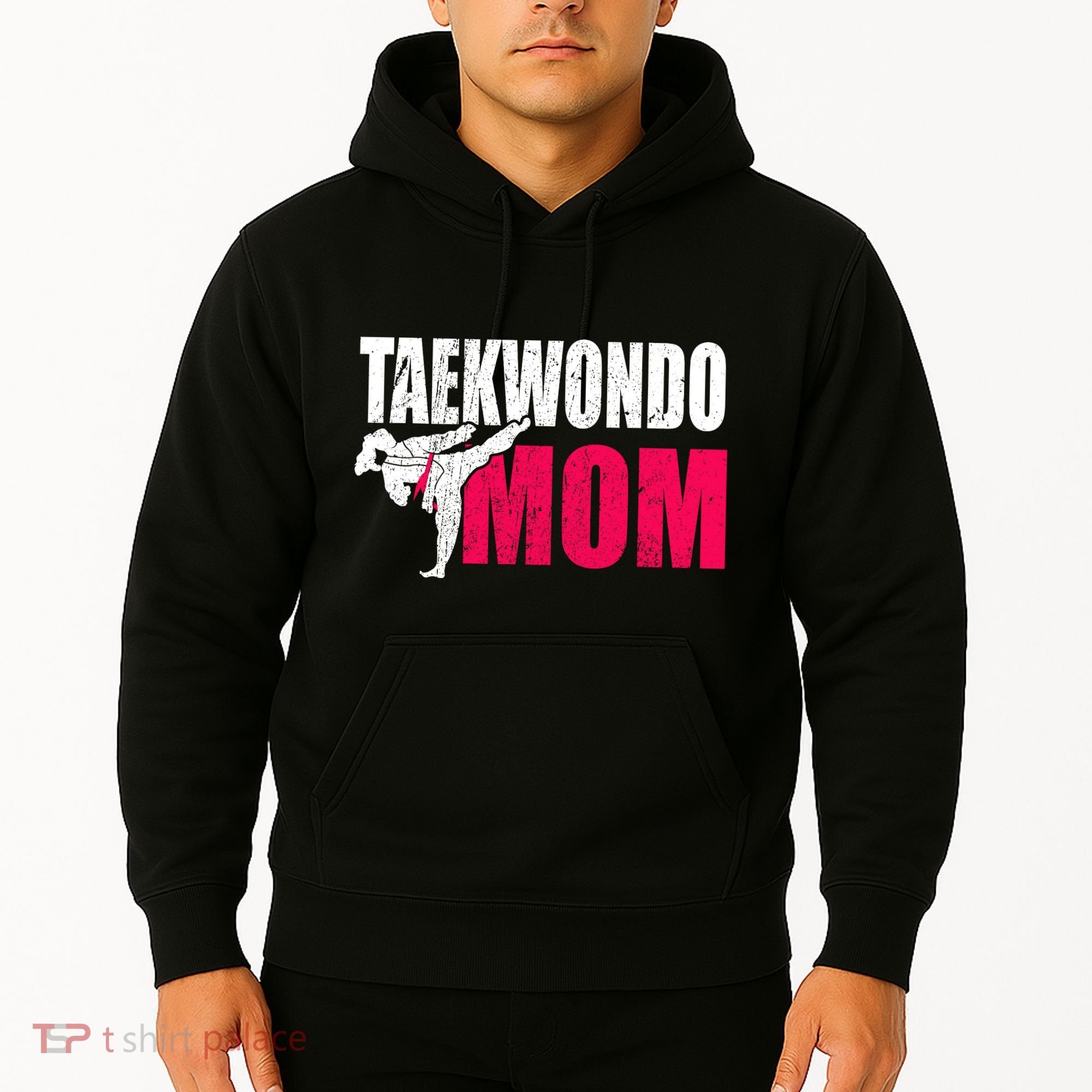 Taekwondo Mom Gift Idea Wo Tae Cool Taekwondo Uniform Hoodie