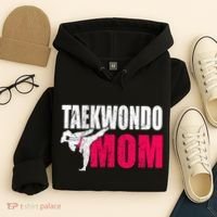 Taekwondo Mom Gift Idea Wo Tae Cool Taekwondo Uniform Hoodie thumb 4