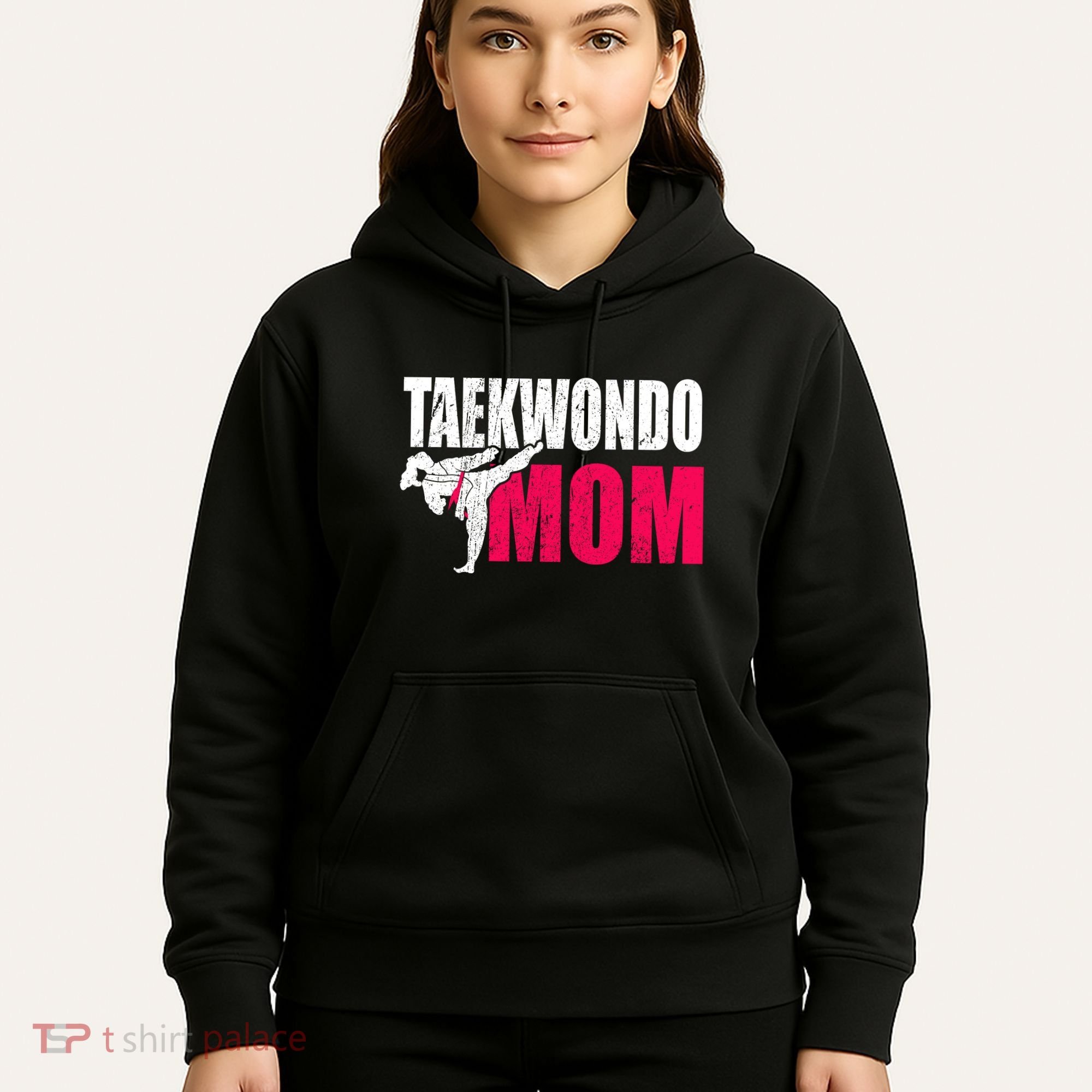 Taekwondo Mom Gift Idea Wo Tae Cool Taekwondo Uniform Hoodie