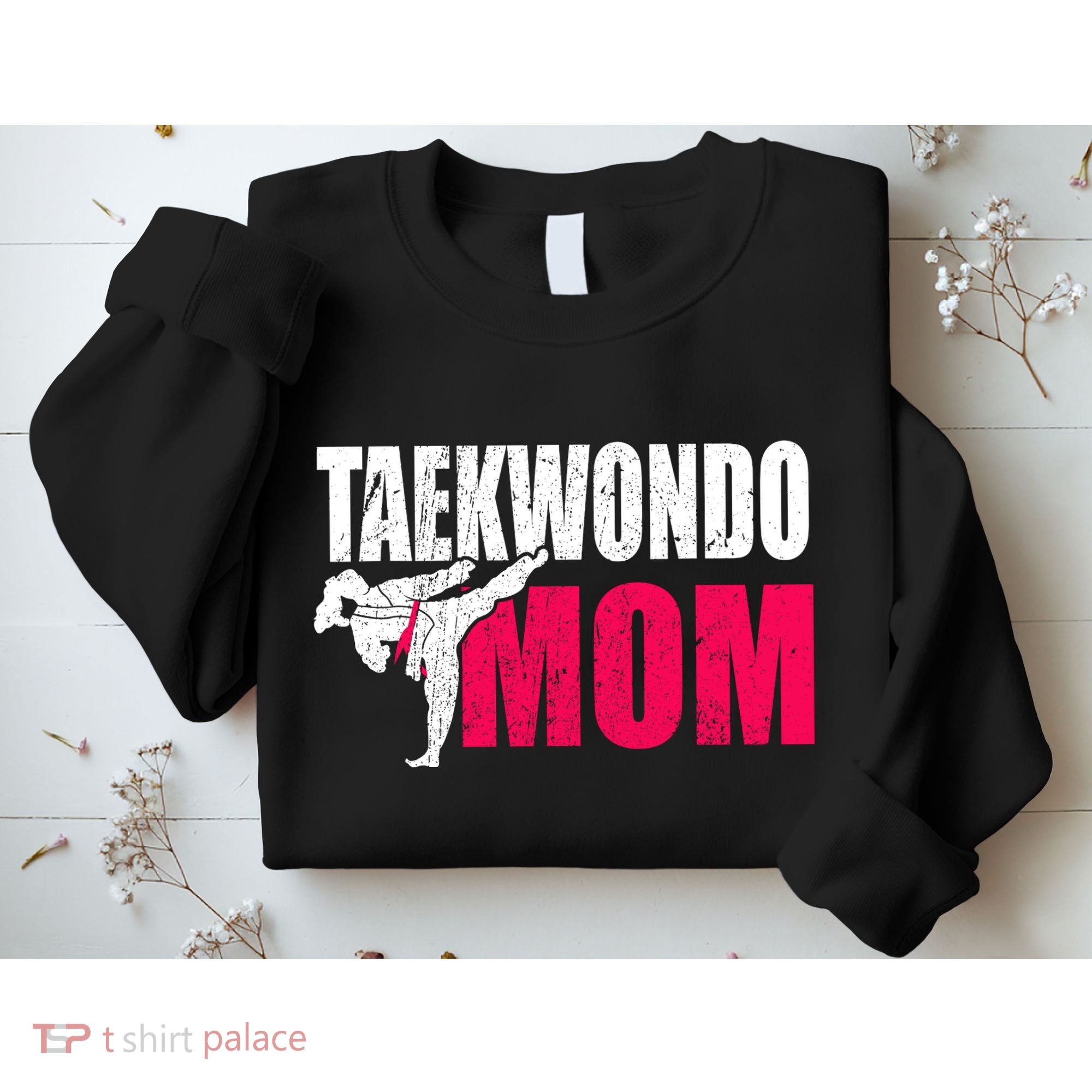 Taekwondo Mom Gift Idea Wo Tae Cool Taekwondo Uniform Sweatshirt