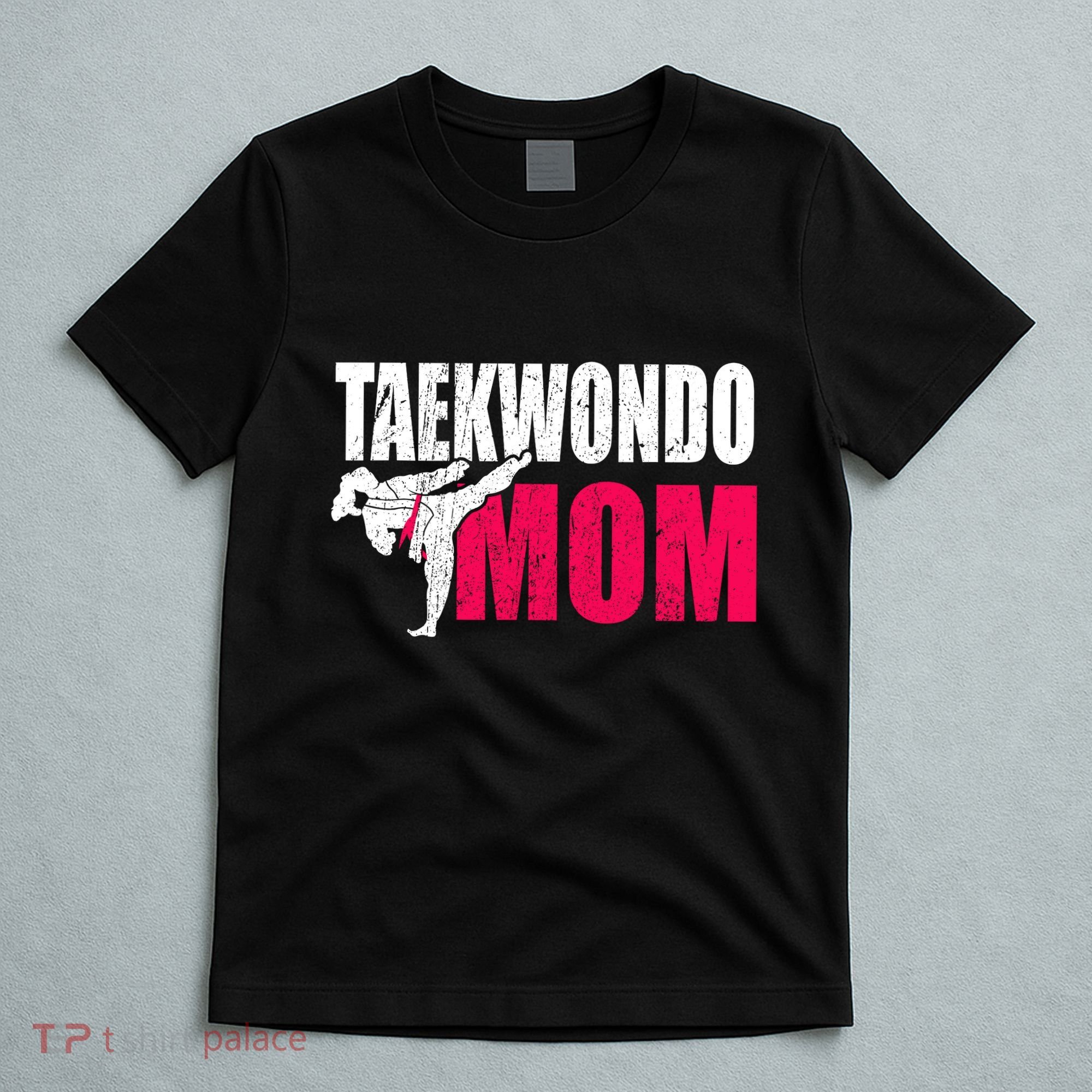 Taekwondo Mom Gift Idea Wo Tae Cool Taekwondo Uniform T-Shirt