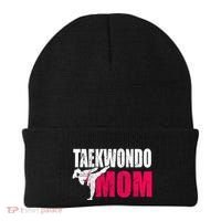 Taekwondo Mom Gift Idea Wo Tae Cool Taekwondo Uniform Beanie thumb 0