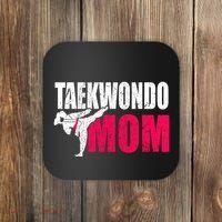 Taekwondo Mom Gift Idea Wo Tae Cool Taekwondo Uniform Coaster thumb 0