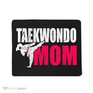 Taekwondo Mom Gift Idea Wo Tae Cool Taekwondo Uniform Mousepad