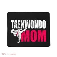 Taekwondo Mom Gift Idea Wo Tae Cool Taekwondo Uniform Mousepad thumb 0