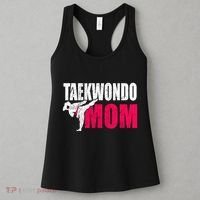 Taekwondo Mom Gift Idea Wo Tae Cool Taekwondo Uniform Women's Tank Top thumb 3