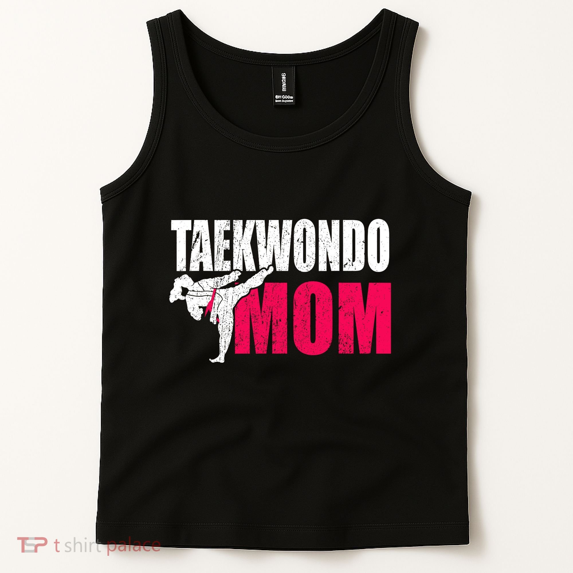 Taekwondo Mom Gift Idea Wo Tae Cool Taekwondo Uniform Tank Top