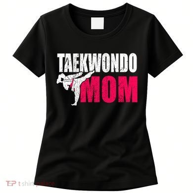 Taekwondo Mom Gift Idea Wo Tae Cool Taekwondo Uniform Women's T-Shirt