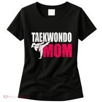 Taekwondo Mom Gift Idea Wo Tae Cool Taekwondo Uniform Women's T-Shirt thumb 0