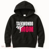 Taekwondo Mom Gift Idea Wo Tae Cool Taekwondo Uniform Kids Hoodie thumb 0
