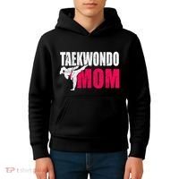Taekwondo Mom Gift Idea Wo Tae Cool Taekwondo Uniform Kids Hoodie thumb 4