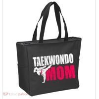 Taekwondo Mom Gift Idea Wo Tae Cool Taekwondo Uniform Tote Bag thumb 2