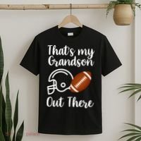 That's My Grandson Out There Football Sport T-Shirt thumb 2