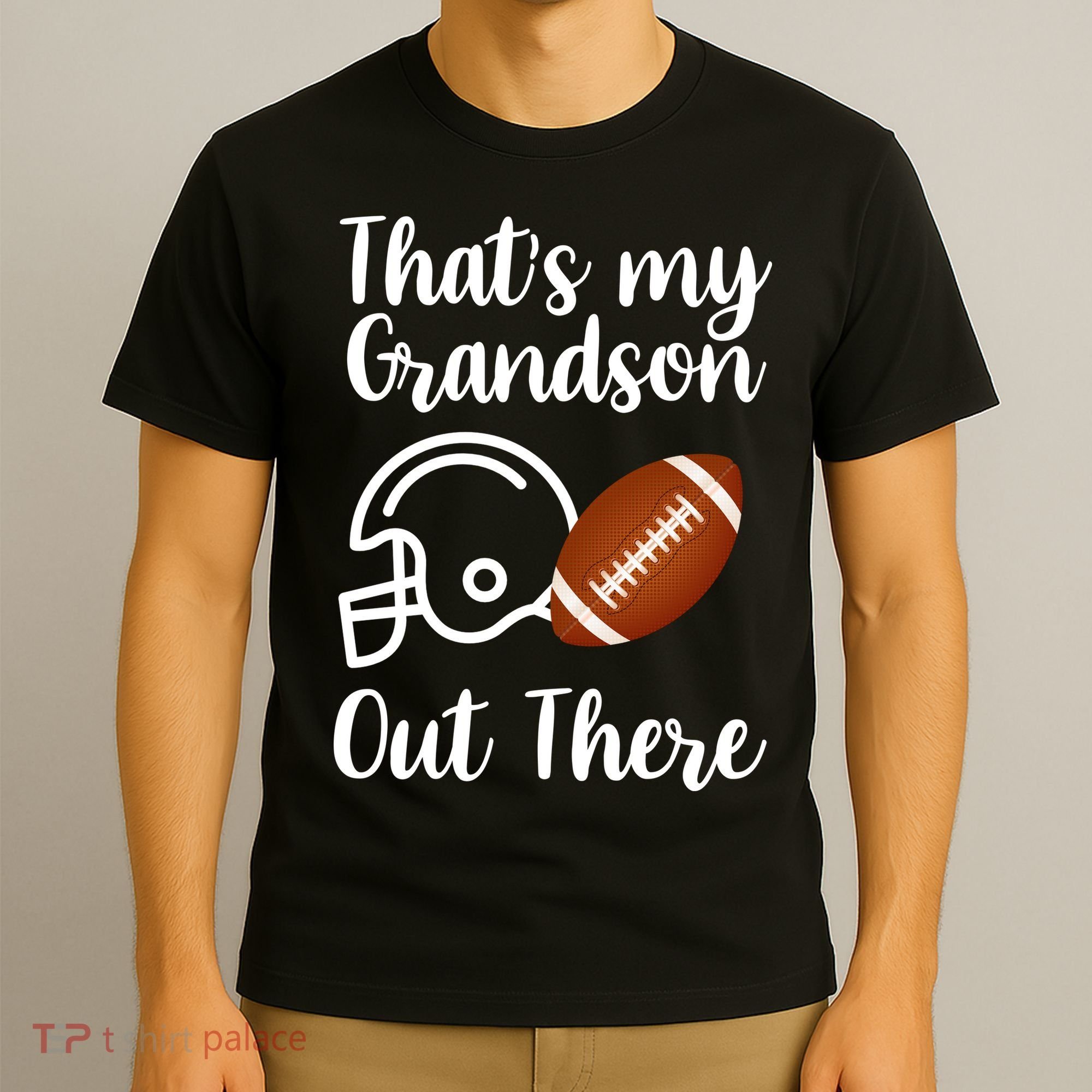 That's My Grandson Out There Football Sport T-Shirt