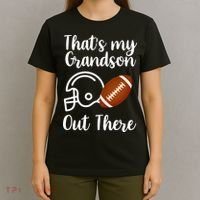 That's My Grandson Out There Football Sport T-Shirt thumb 4