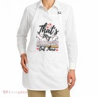 ThatS My Grandson Out There Baseball Grandma MotherS Day Apron thumb 2
