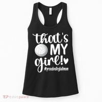 Thats My Girl Proud Volleyball Mom Volleyball Mother Women's Tank Top thumb 0