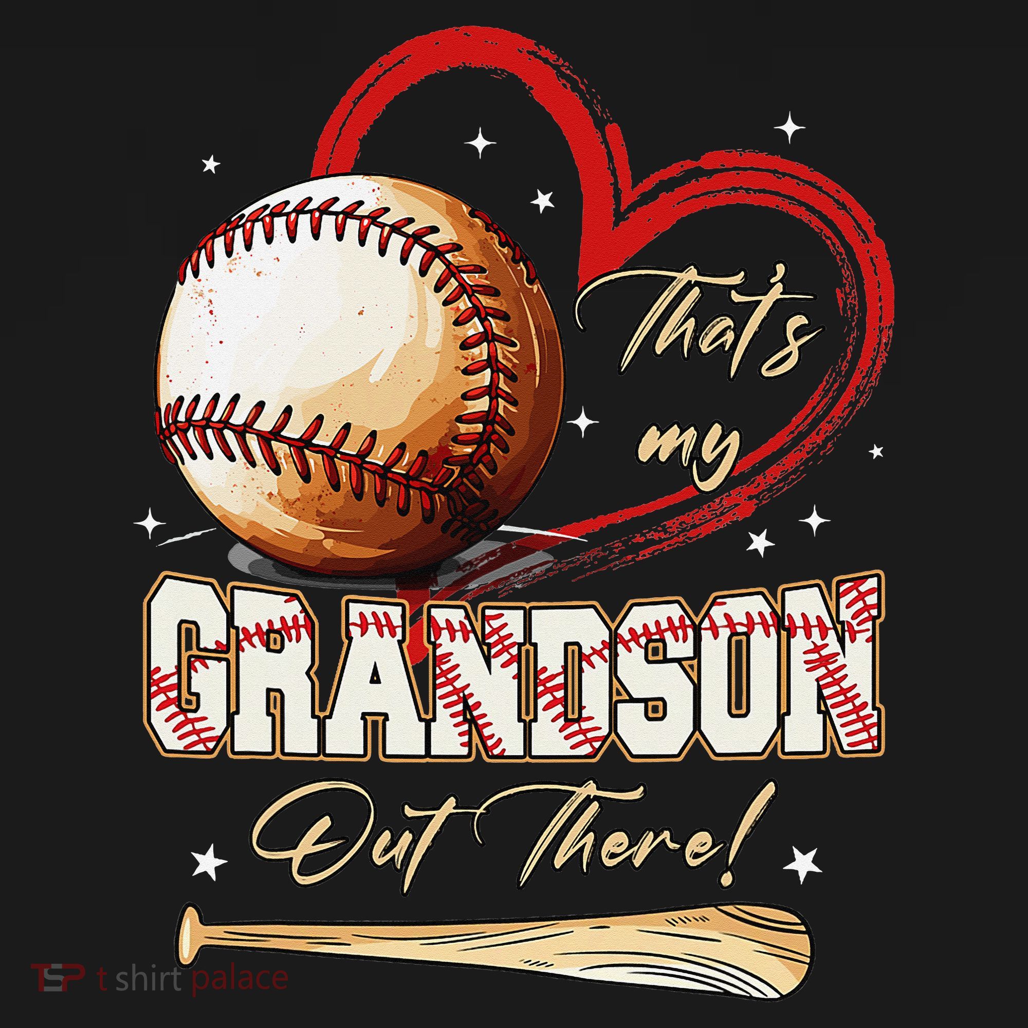 Thats My Grandson Out There Baseball Grandma Mothers Day Women's Tank Top