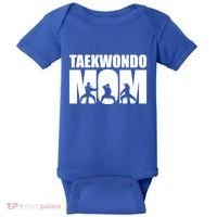 Taekwondo Mom Gift Baby Bodysuit thumb 0