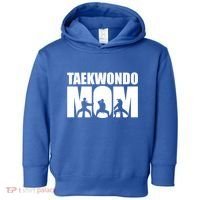 Taekwondo Mom Gift Toddler Hoodie thumb 0