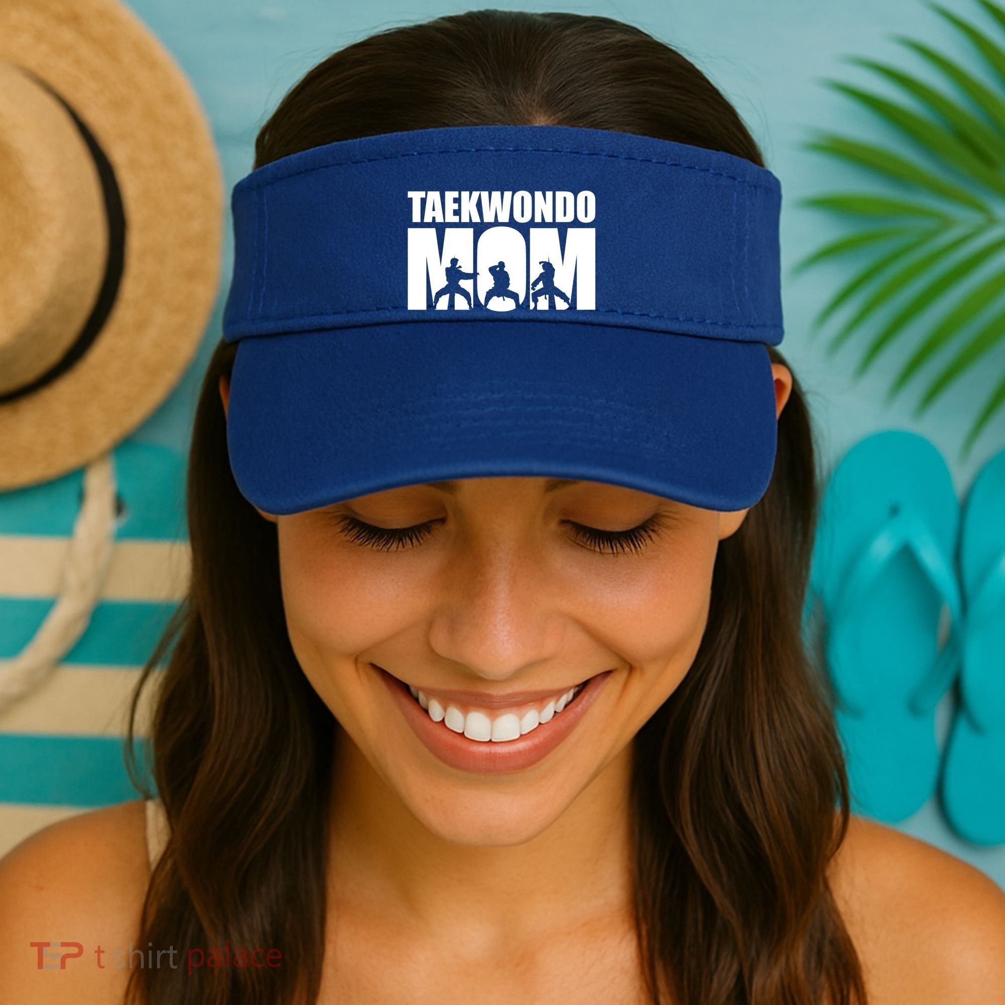 Taekwondo Mom Gift Visor