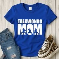 Taekwondo Mom Gift Women's T-Shirt thumb 3