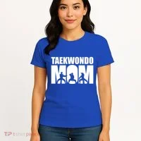 Taekwondo Mom Gift Women's T-Shirt thumb 4