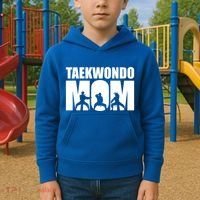 Taekwondo Mom Gift Kids Hoodie thumb 2
