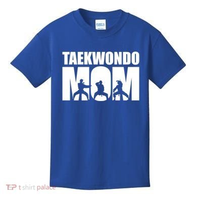 Taekwondo Mom Gift Kids T-Shirt