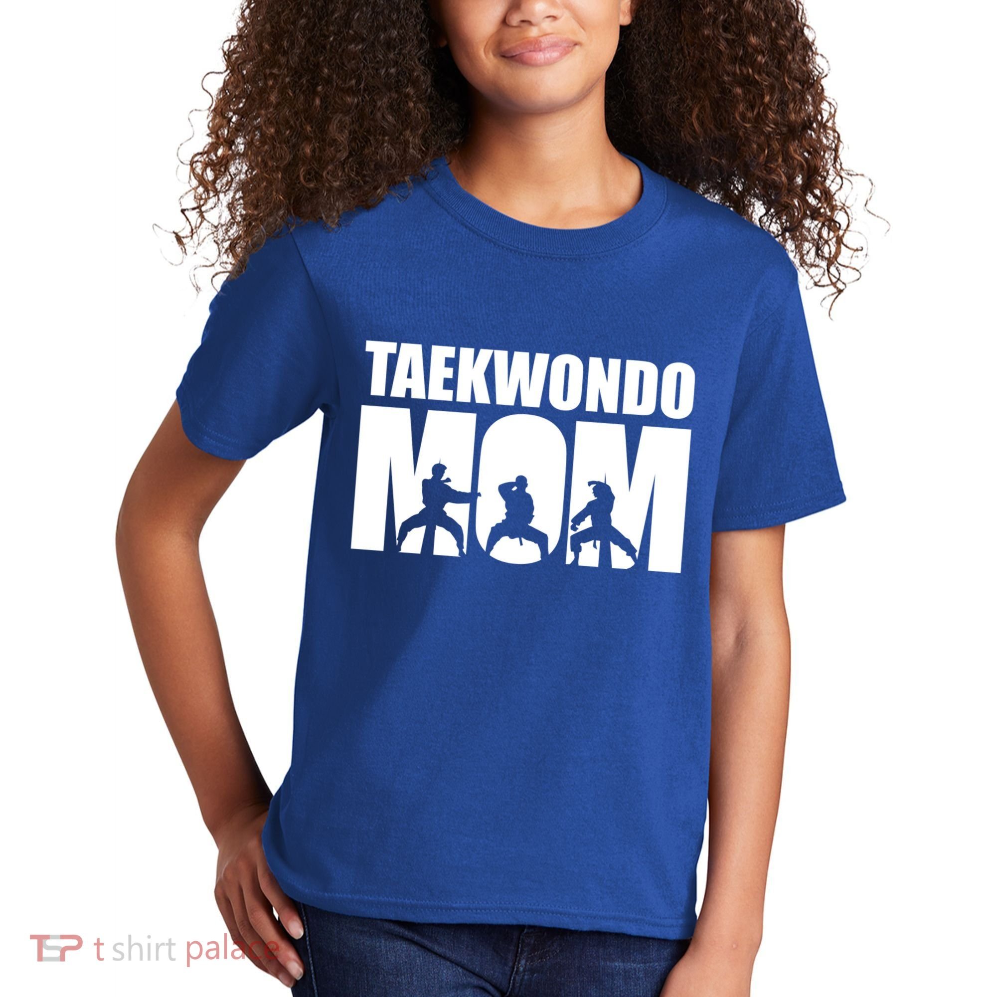 Taekwondo Mom Gift Kids T-Shirt