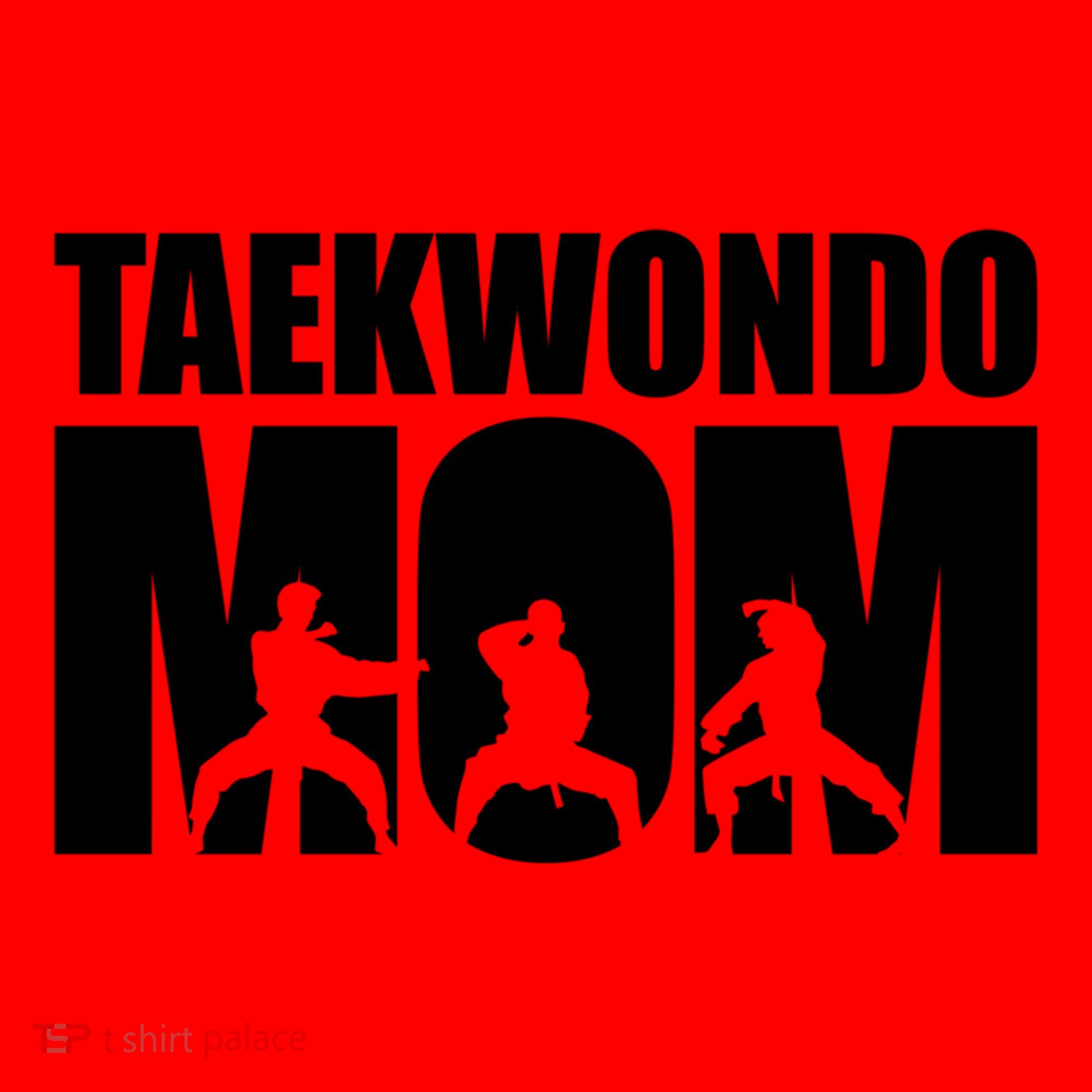 Taekwondo Mom Gift Santa Hat