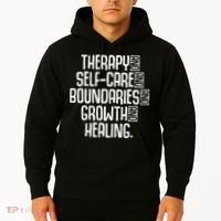 Therapy Mental Health Awareness Graphic Hoodie thumb 2
