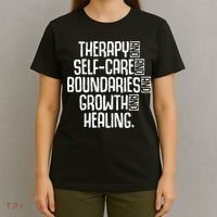Therapy Mental Health Awareness Graphic T-Shirt thumb 4