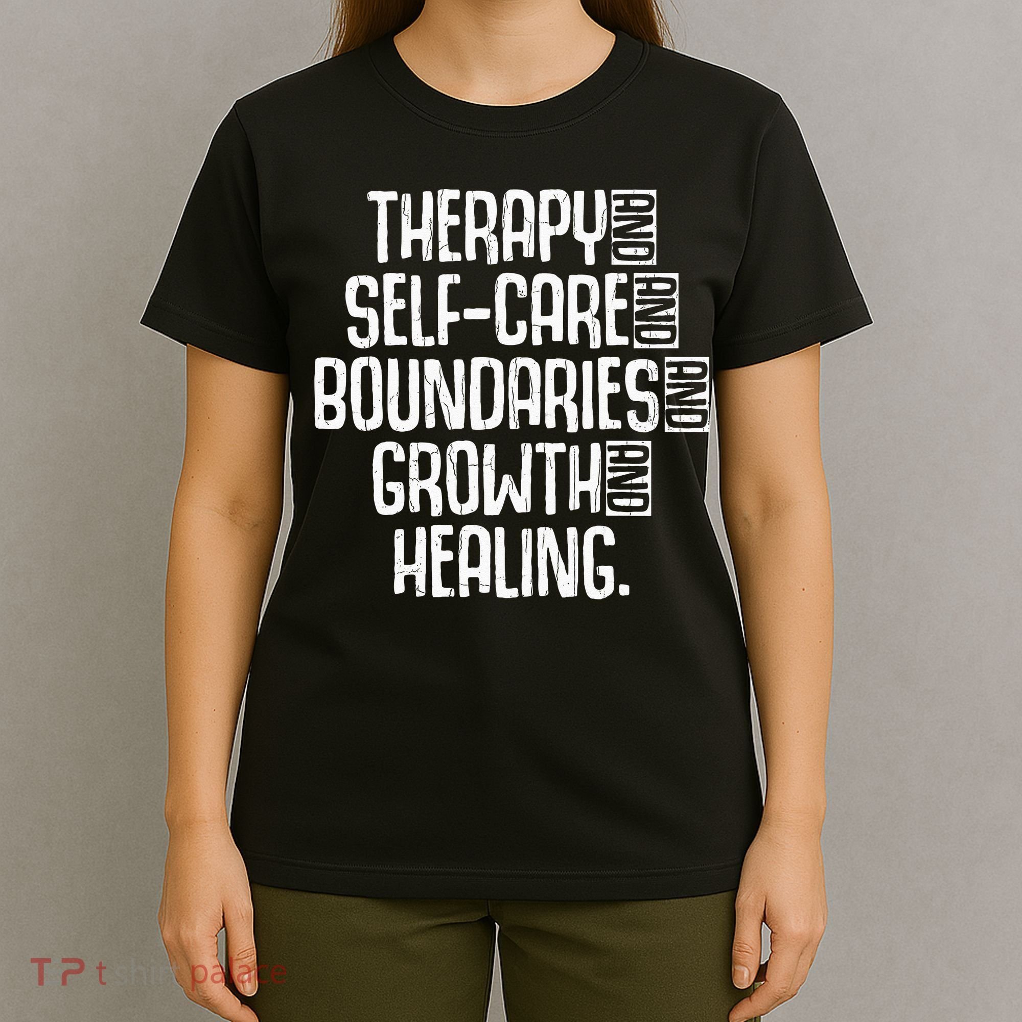 Therapy Mental Health Awareness Graphic T-Shirt